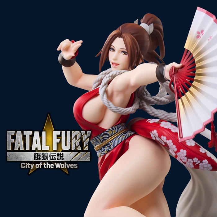 B-Styleの1/4シリーズ、に「不知火舞」が登場!!今春ついに発売された『餓狼伝説』シリーズ最新作『City of the Wolves』より!!